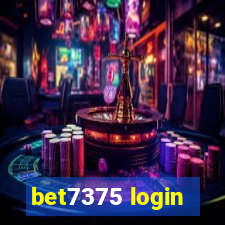 bet7375 login